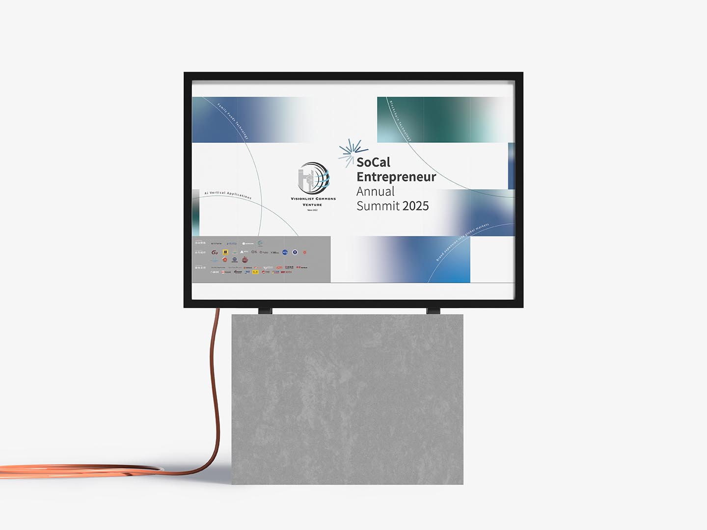 南加州创业者峰会主KV设计